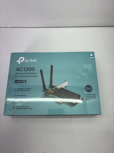 TP-Link AC1200 WLAN Dual Band PCI Express WiFi Adapter Archer T4E - Neu - Bild 3 von 7