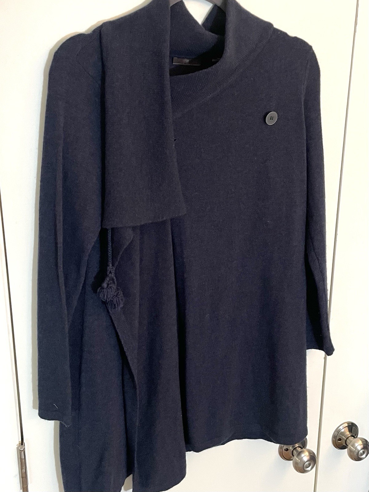 Cullen CASHMERE Two Button / Open Front Cardigan … - image 6
