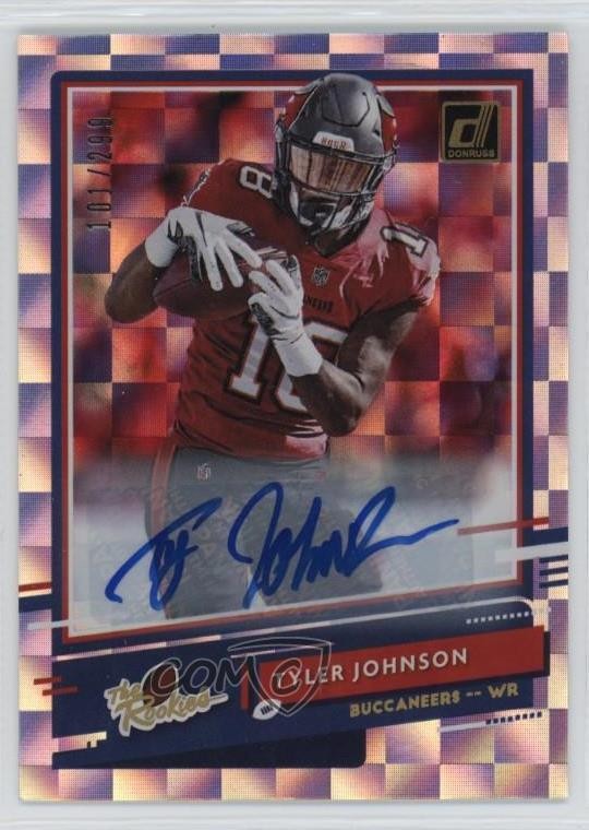 Tyler Johnson Panini Donruss the Rookies #TRTJ Autograph