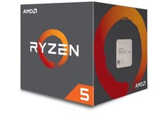 AMD Ryzen 5 1600 Processor with Wraith Spire Cooler (YD1600BBAEBOX)