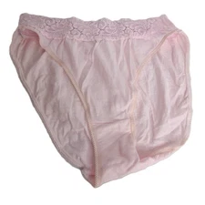 Vintage 1970s Myonne Pink Hi Leg Panties Bloomers Size 6 NEW