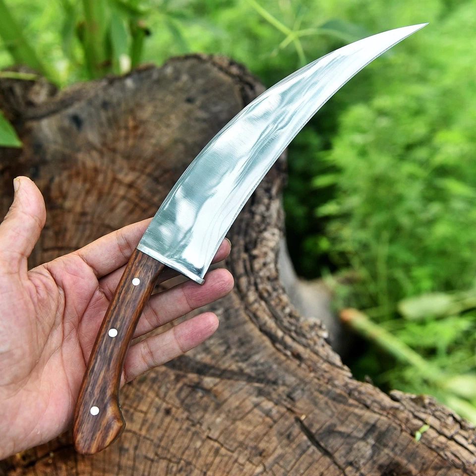 13” Karambit Knife — 7” Carbon Steel Curved Blade · 5” Full-Tang Handle - Image 3 of 4