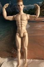 Mizi Adonis sz MALE DOLL GOLD HAIR Joint Body Integrity Toys Fashion Royalty typ