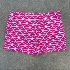 Vineyard Vines Whale Tail Dayboat Shorts Pink Patterned NWT Size 6