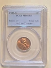 1953-S Lincoln Cent  PCGS MS-66 Red