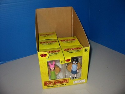 Bob's Burgers Set Tina Louise Gene Linda Bob 4'' Figures Culturefly New Display
