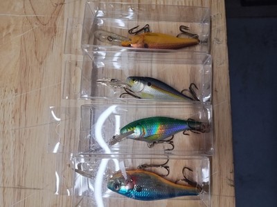 (4) Rapala Shad Raps