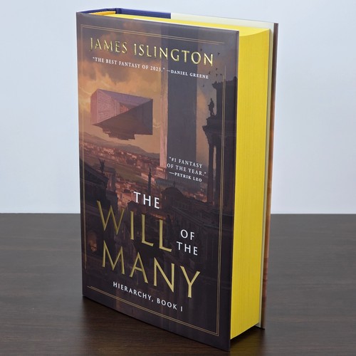 Broken Binding THE WILL OF THE MANY James Islington SIGNED Deluxe Edition - Picture 2 of 6