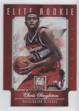 2012-13 Elite Elite Rookie Status Red Die-Cut 6/31 Chris Singleton #218 0nr3