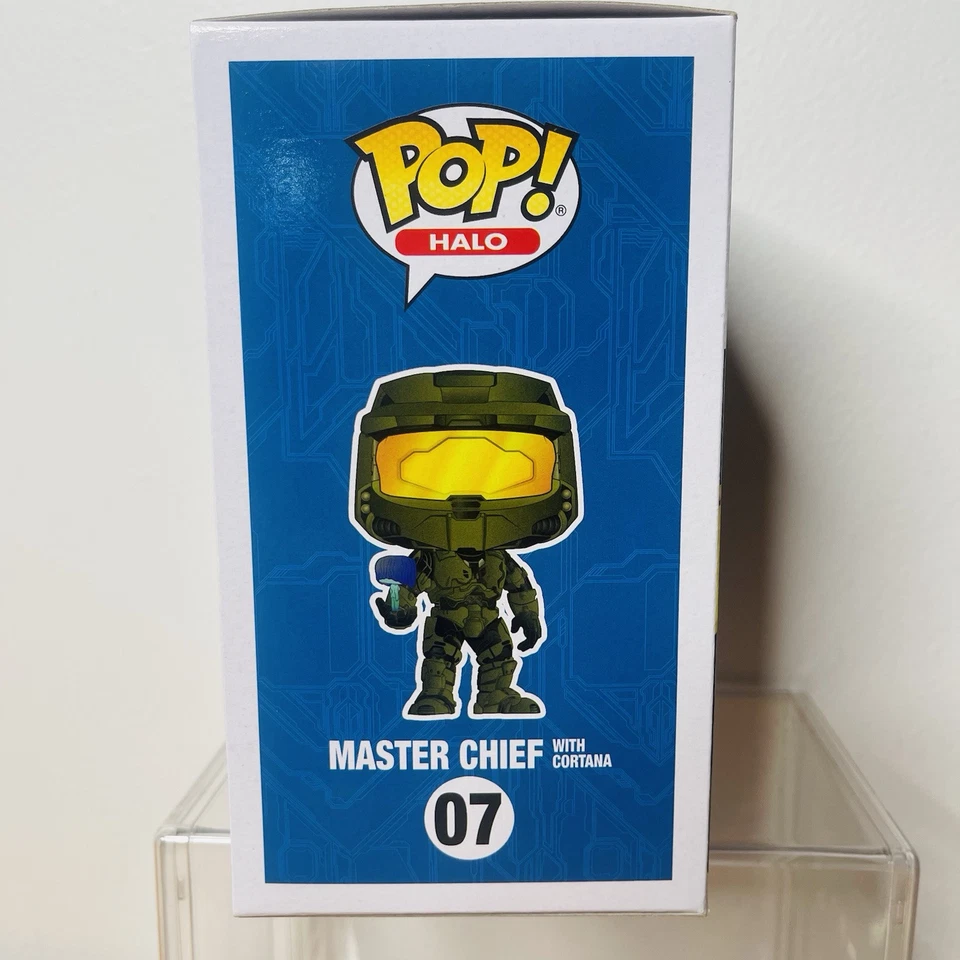 Halo abovedado - Jefe maestro con Cortana Pop! Vinilo [07] RARO COLECCIONABLE Foto 2 de 4