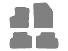 Fußmatten passend für Ford C-Max Typ DM2 (Baujahr 2007 - 2010), Dura grau