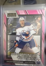 2023-24 O-Pee-Chee Platinum - Marquee Rookies Vincent Desharnais #263 Matte Pink