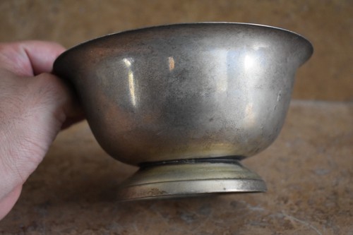 VTG Vintage Towle snack Serving Bowl Silver Plated /Silver Plate will need clean - Picture 5 of 18