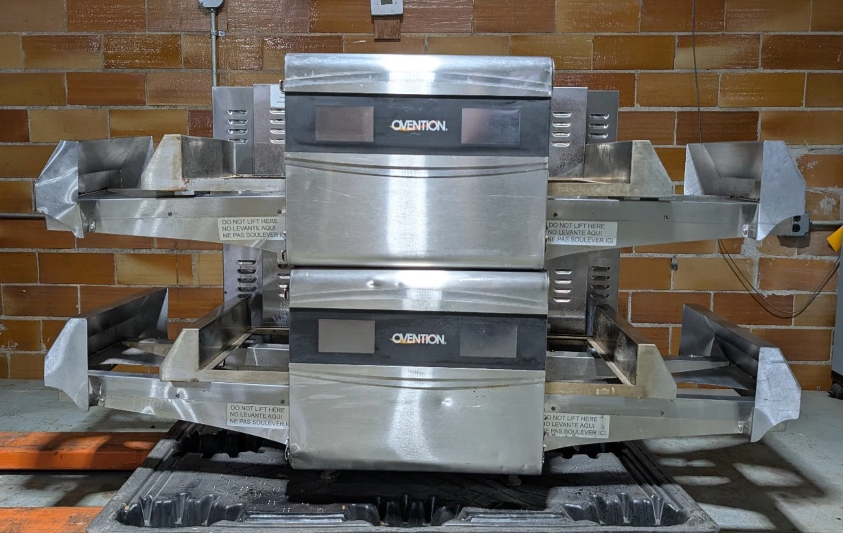 2017 Ovention Matchbox M1718 Double Stack Ventless Impingement Pizza Oven