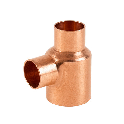 Westco 22 mm x 15 mm x 15 mm Kupfer Reduzier-T-Stück EF27 - Rohrabzweig Fitting