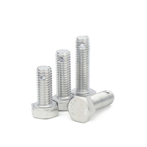304 Stainless Steel Tail With Hole Outer Hexagonal Screw/Perforated Bolt M6-M16 - Picture 6 of 47