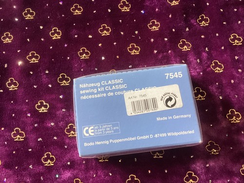 Bodo Hennig DollsHouse Sewing Kit 7545 Perfect In Original Box - Picture 2 of 2