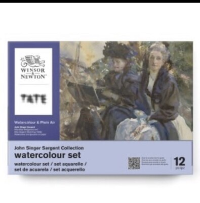 Winsor & Newton John Singer Sargent Aquarell Set 21ml 8 x Farbtuben