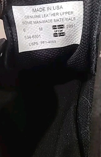 Neu Lady Thorogood 534-6501 sportliches Oxford-Obermaterial schwarz Größe 9 M Leder - Bild 6 von 8