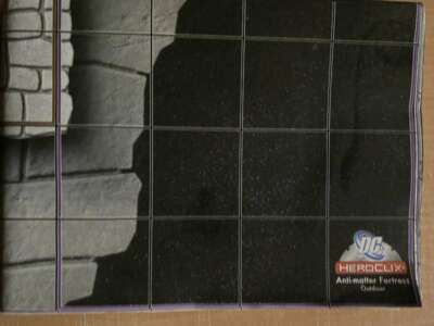 DC Heroclix MAP ANTI-MATTER FORTRESS cm 91 X 91 einseitige Karte