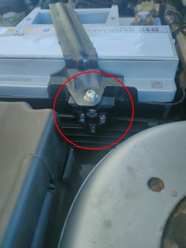 Kit réparation fixation maintien batterie Peugeot 206 + Visserie + Notice - Imagen 6 de 6