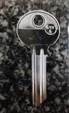 Yale silver metal head key blank GYH6