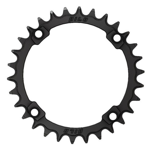 Plateau Elliptique Pilo C66 - 36 Dents - 104 BCD - Alu 7075 - Pour Shimano