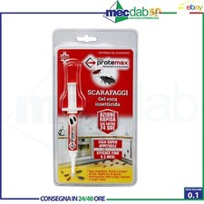 Esca Insetticida Gel Per Scarafaggi e Blatte Effetto Domino Tubetto 5 Gr