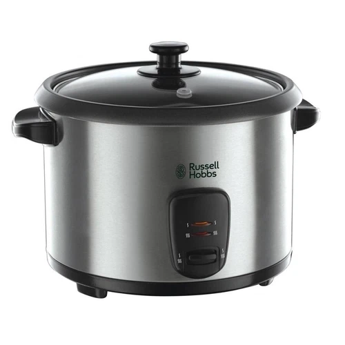 Russell Hobbs 19750 1.8L Rice Cooker & Steamer 700W Stainless Steel NEW