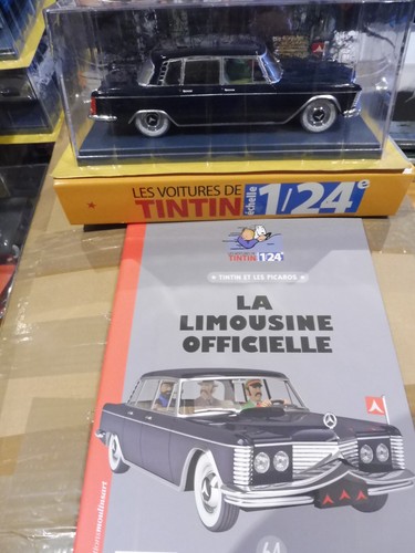 Voiture Tintin 1/24° Hachette – N°36 – Neuve Sous Blister Avec Fascicule – Collection