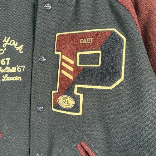 Giacca POLO RALPH LAUREN anni 90 'ALL STARS NEW YORK' MISTO LANA Letterman Varsity - Foto 4 di 10