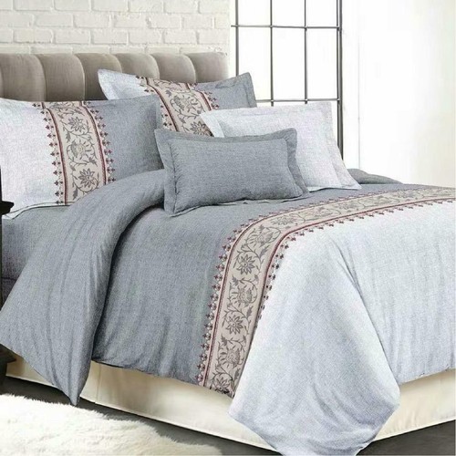 New Ultra Soft Quilt Doona Duvet Cover Set Single Double Queen Super King Bed - Picture 11 of 43