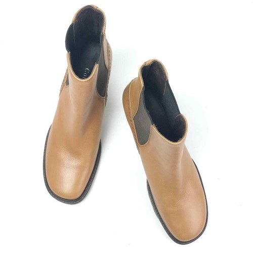 Cole Haan Darby Amber Leather D13237 Vibram Sole Women's 6.5 B Elastic Gore - Picture 9 of 9