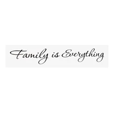 Family is Everything Wall Sticker Removable PVC Art Decals Home Office Decor