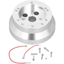 Premium NEW 5 & 6 Hole Steering Wheel Polished Short Hub Adapter Ididit For GM