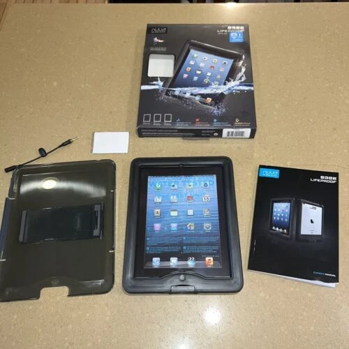 LifeProof Negro Silicona/gel/goma lector electrónico y Tablet Teclado Estuches, Fundas y folios