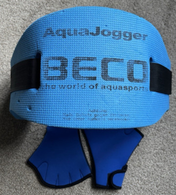 BECO Aqua Jogging Gürtel & Handschuhe (Größe: S)