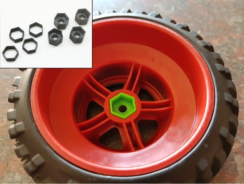 Adattatore Resistente Per RC Nitro Elettrico Adattatore Per Ruote RC 14mm A 17mm In Fibra Di Carbonio PETG - 4 Pezzi, Super Resistente, Venditore UK Accessori RC Car - Foto 4