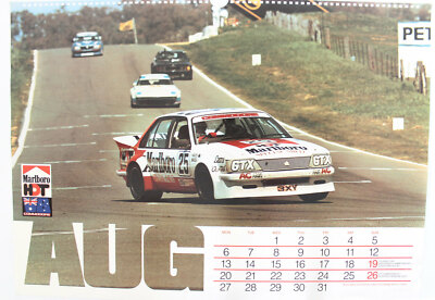 Peter Brock Marlboro HDT Calendar August 1984 Holden VH Commodore eBay Peter Brock Marlboro HDT Calendar August 1984 Holden VH Commodore eBay