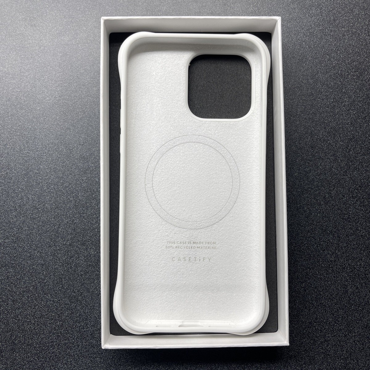 CASETiFY Ripple iPhone 15 Pro Max Case - White | eBay