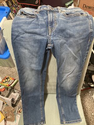 Boys Arizona Jean Co Advance Flex 360 Size 10 Slim Fit Light Distressed Wash 