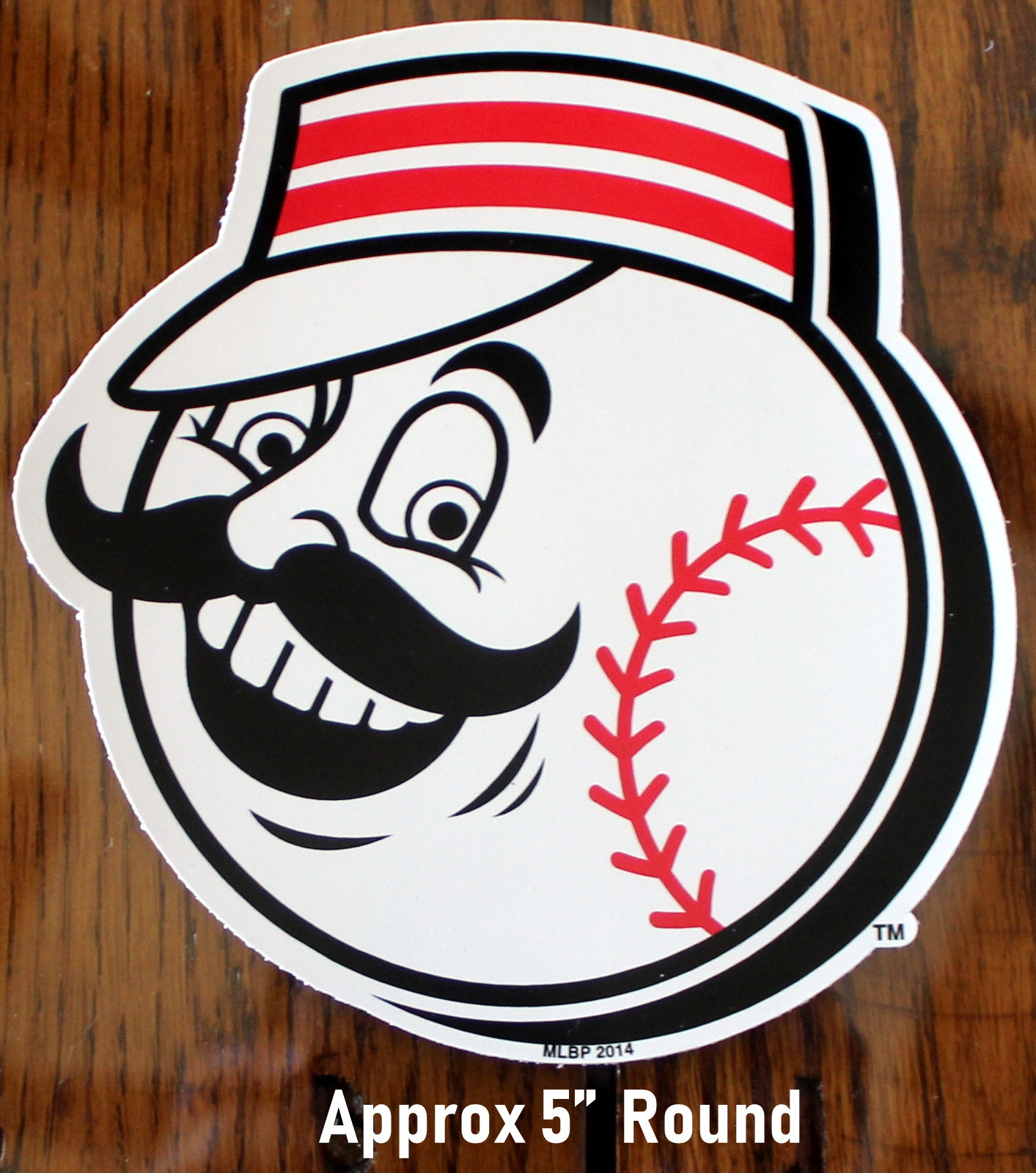 Cincinnati Reds Mr RedLegs Baseball MLBNDecal Die Cut Static Cling ...