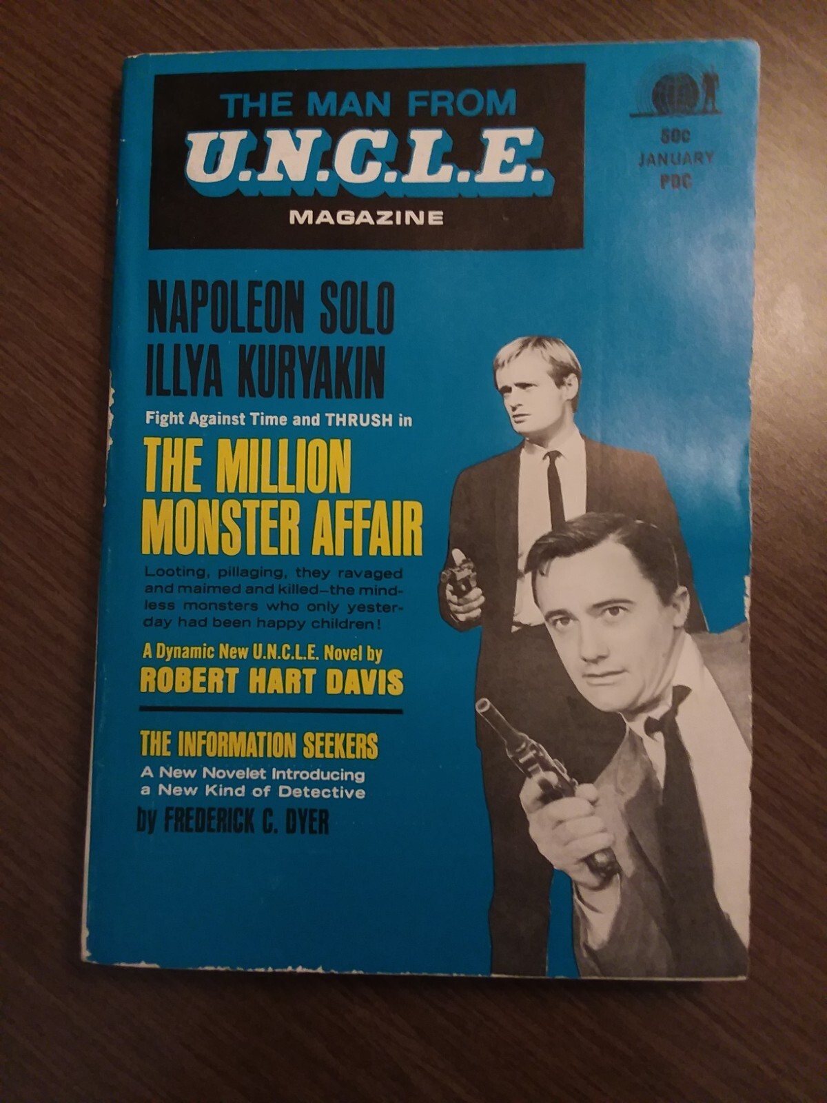 The Man From Uncle Magazine Vol. 4 No. 6 January 1968 | eBay