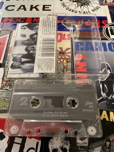 Gloria Estefan Cassette Cuts Both Ways 1989 Here We Are Dont Wanna Lose You - Picture 4 of 4