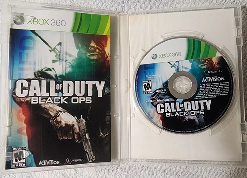 Call of Duty: Black Ops (Microsoft Xbox 360, 2010) /Manual