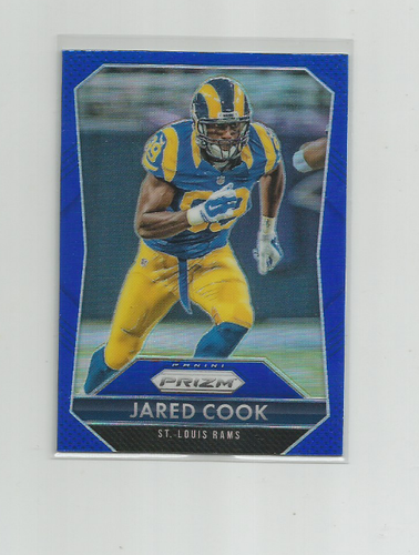 Jared Cook (St. Louis Rams) 2015 Panini Prizm Blue Card #107