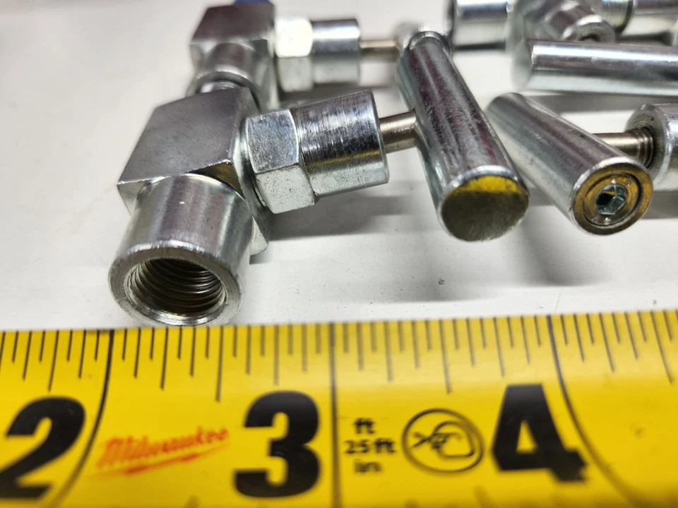 (Box of 5) 1/2" PIC Needle Valve Carbon Steel FIP X MIP NV-CS-1/2-HS-180-MXF - Image 3 of 3