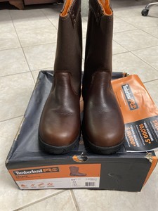 Timberland Pro Men's excave Biqueira De Aço Bota de trabalho 87559 tamanho EUA 8.5 | eBay
