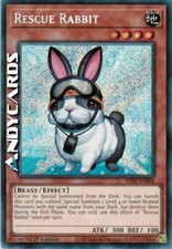 RESCUE RABBIT • (Coniglio Da Soccorso) • Segreta • RA02 EN008 • 1Ed • Yugioh!
