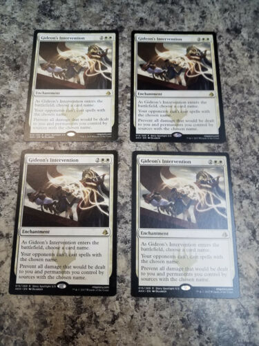 4x Playset MTG Magic the Gathering Complete Set of 4 x4 Cards Amonkhet You Pick! - 第 23/65 張圖片